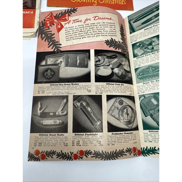Vintage Cub Scout BSA Christmas Gift Catalog Toys Uniform Craft Projects 40s 50s - Picture 13 of 16